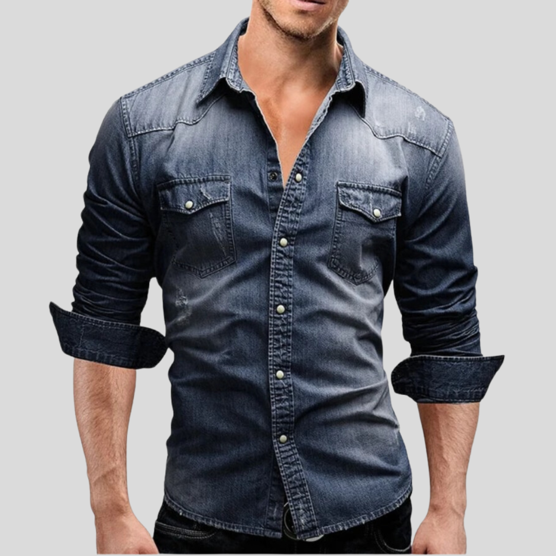 Lex - Modern denim-overshirt