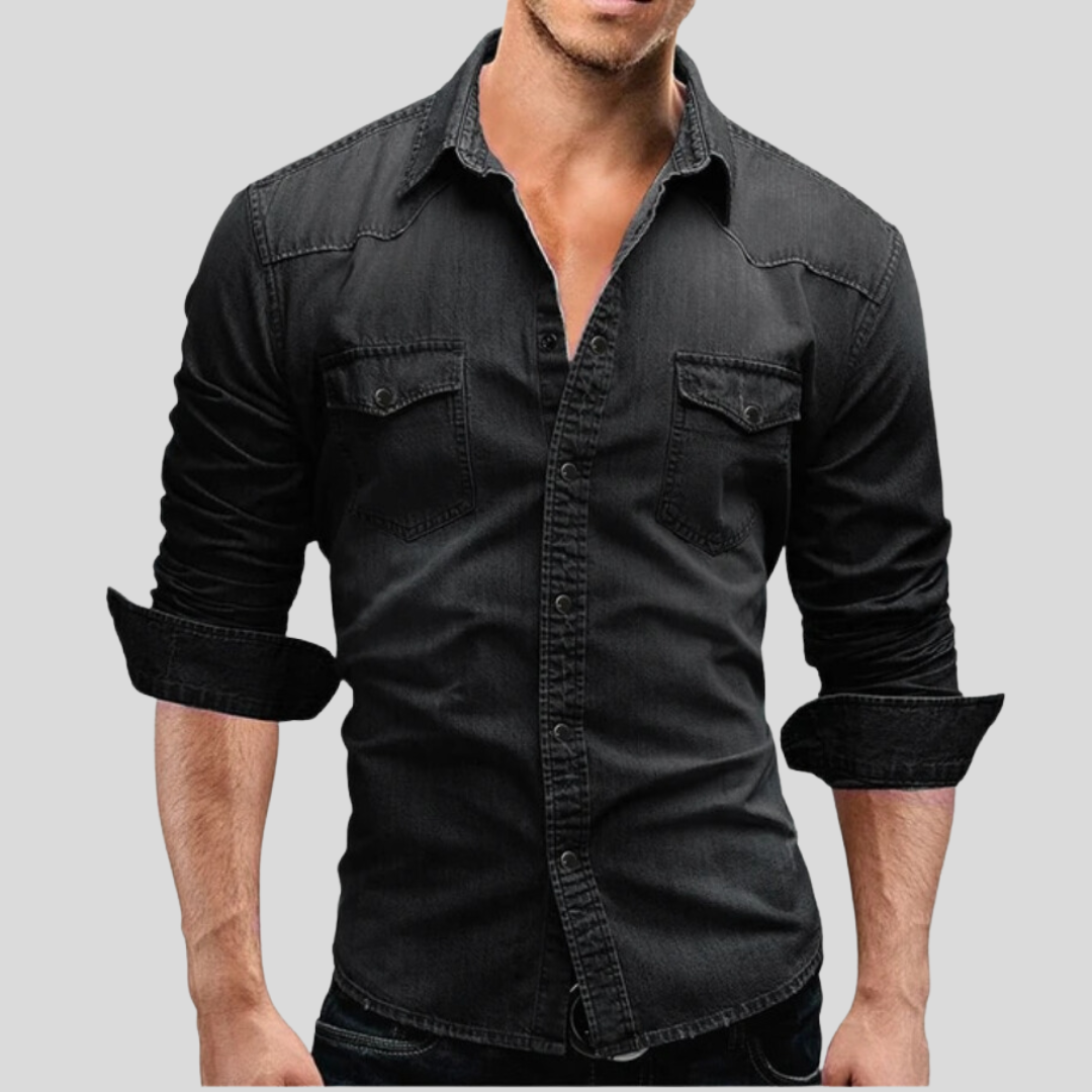 Lex - Modern denim-overshirt