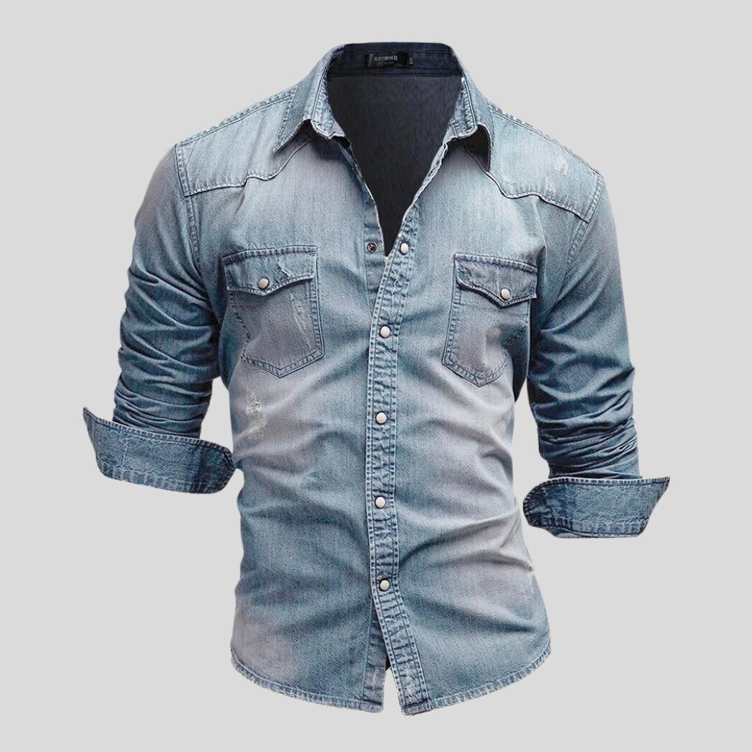 Lex - Modern denim-overshirt