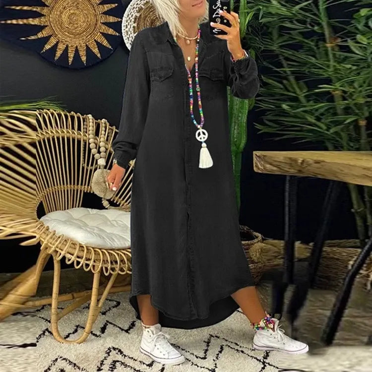 Vanja | Oversized boho-klänning